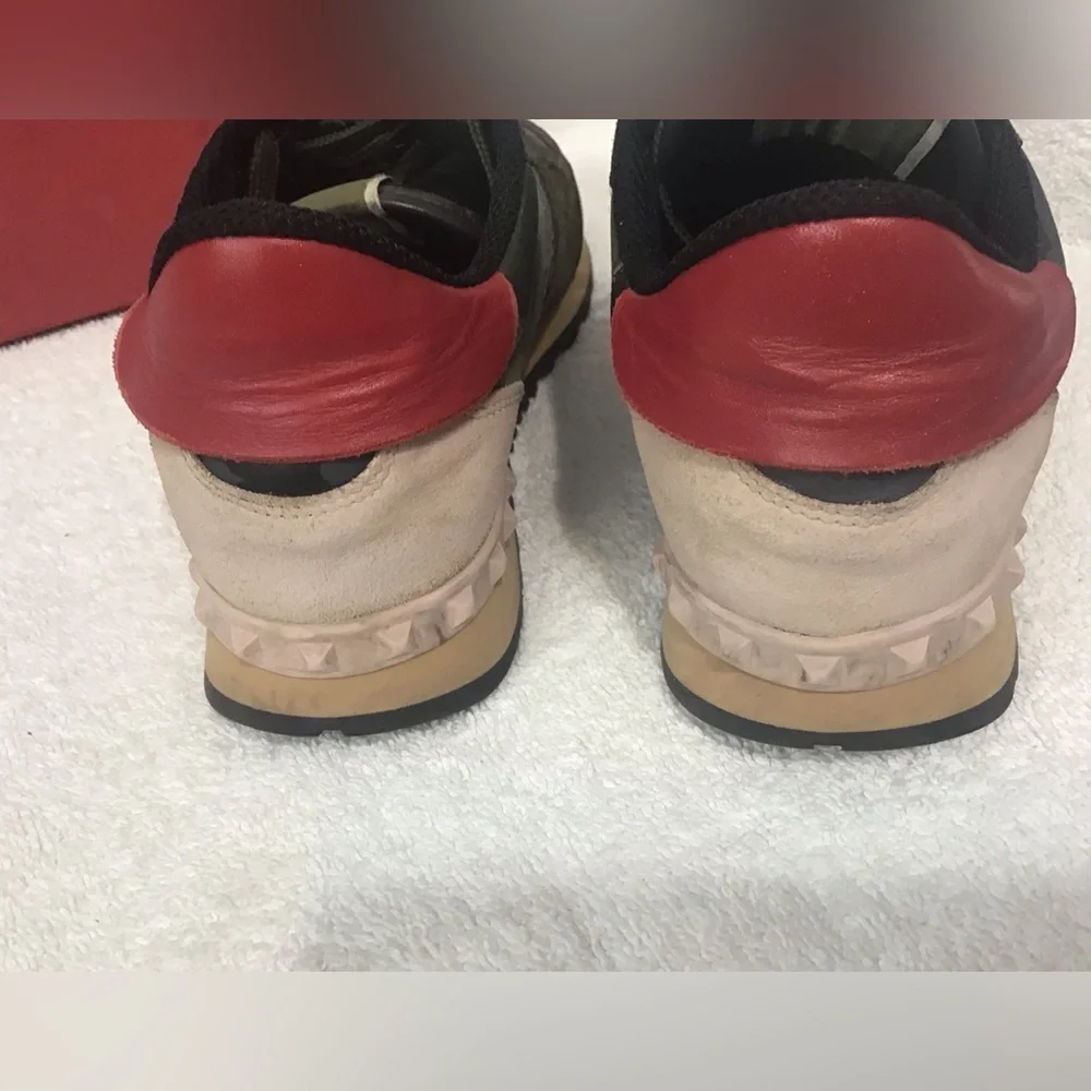 Valentino Camouflage Rockrunner Sneakers - Picture 6 of 10